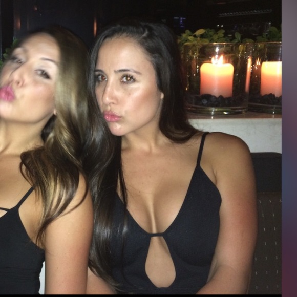 Oh My Love London Black Keyhole Midi Dress - Picture 6 of 7